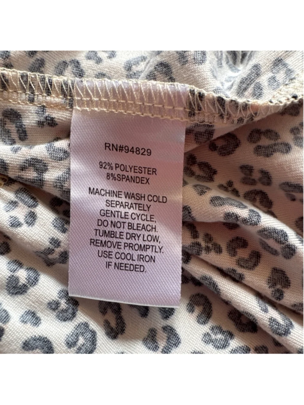 Planet Gold Plus 2X Tan Black Leopard Print Tiered Dress
